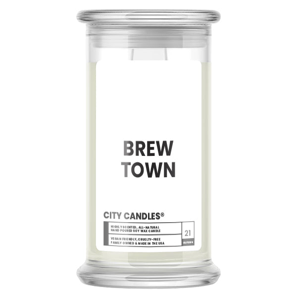 Brew Town City Candle