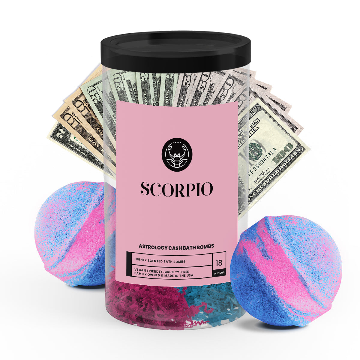 Sagittarius Astrology Cash Bath Bombs