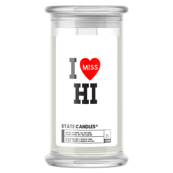 I miss HI State Candle