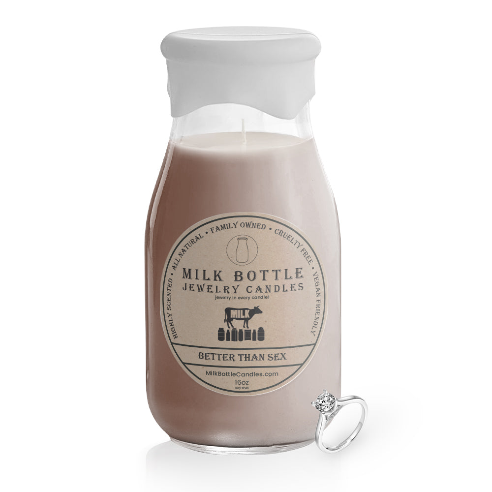 Better Than Sex - Milk Bottle Jewelry Candles
