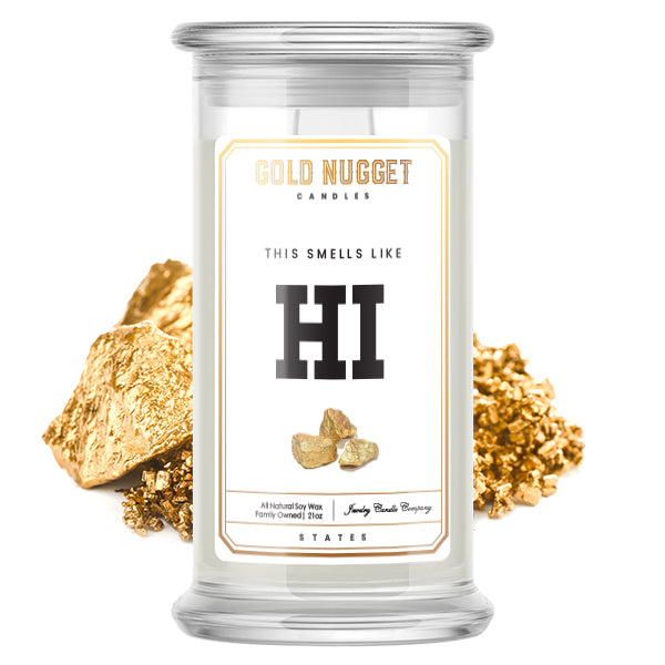 This Smells Like HI State Gold Nugget Candles