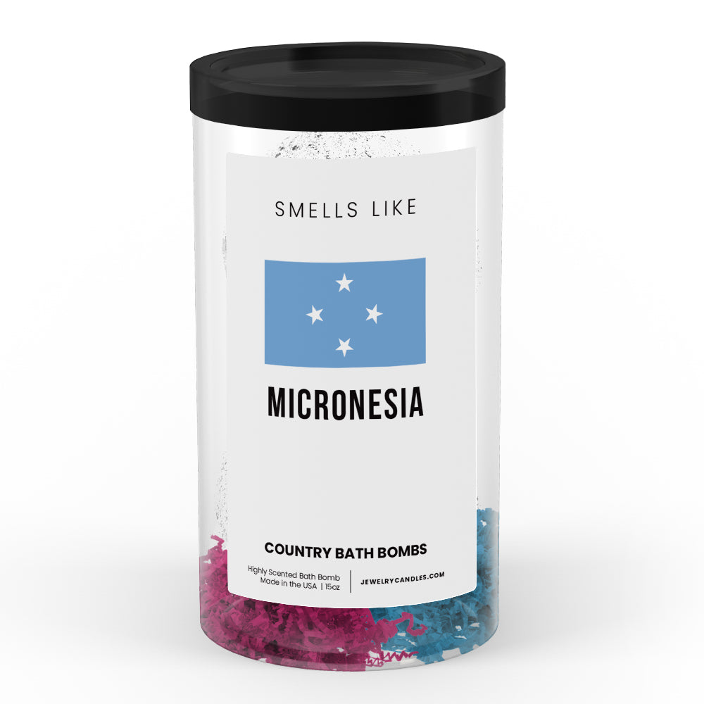 Smells Like Micronesia Country Bath Bombs