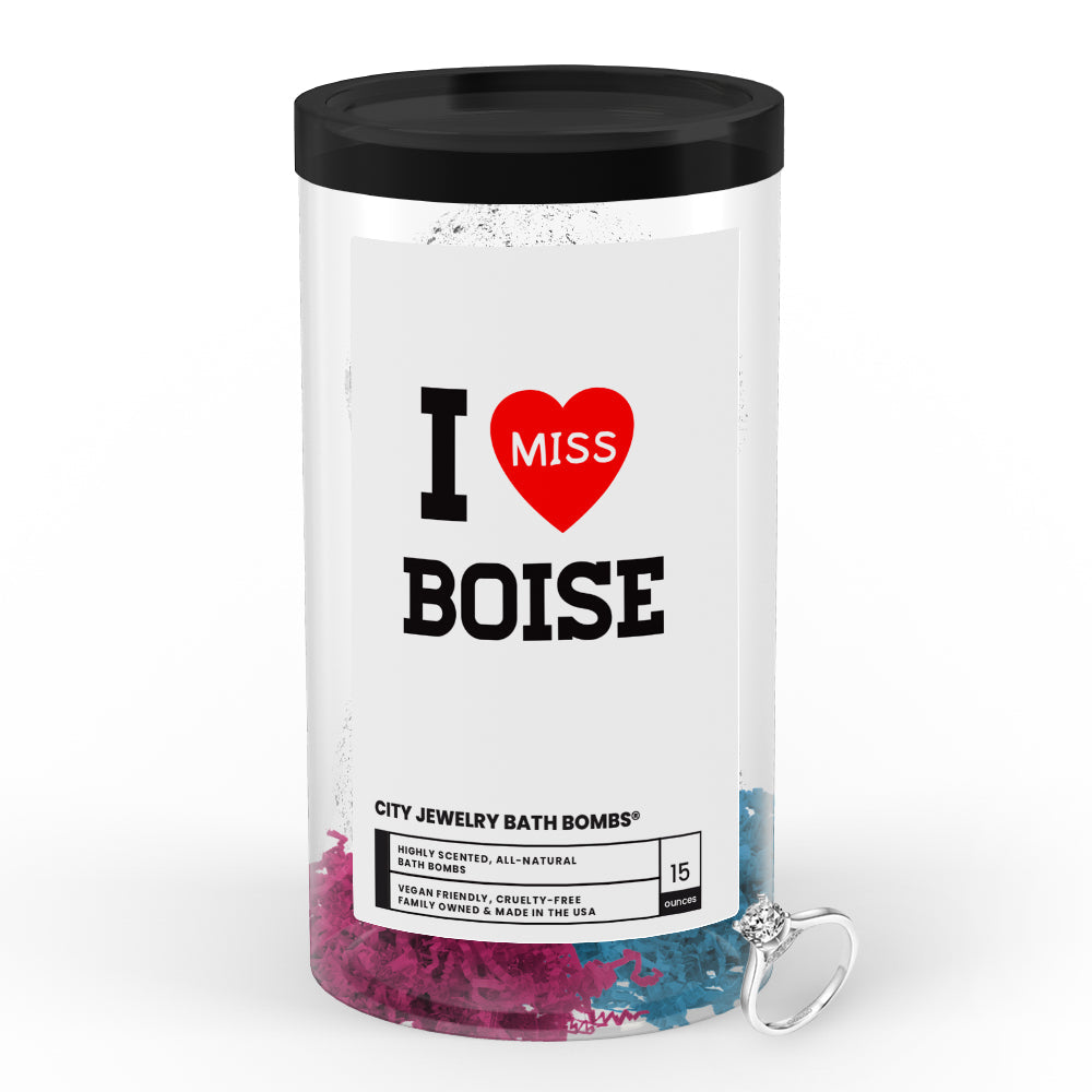I miss Boise City Jewelry Bath Bombs