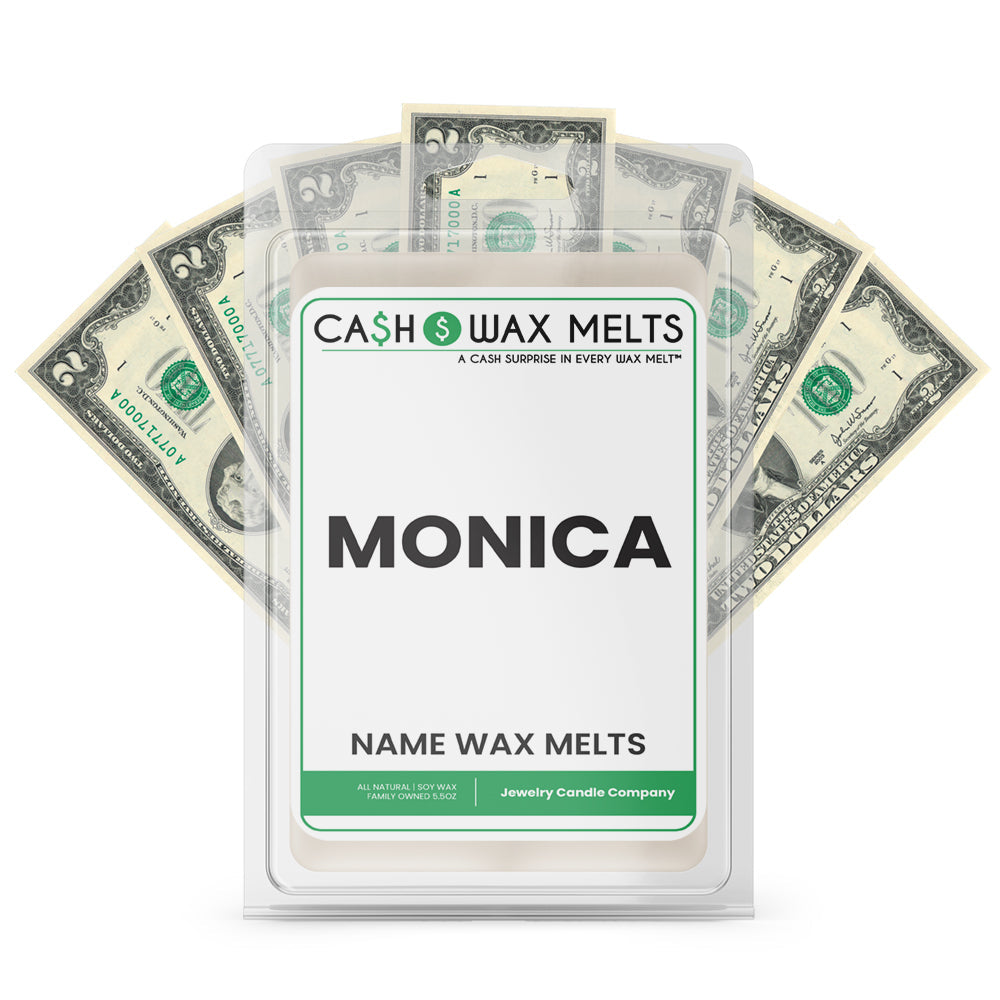 MONICA Name Cash Wax Melts