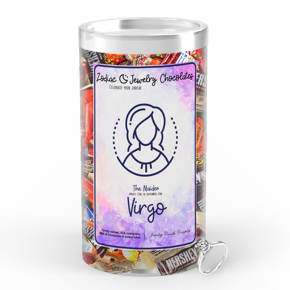Virgo Zodiac Jewelry Chocolates