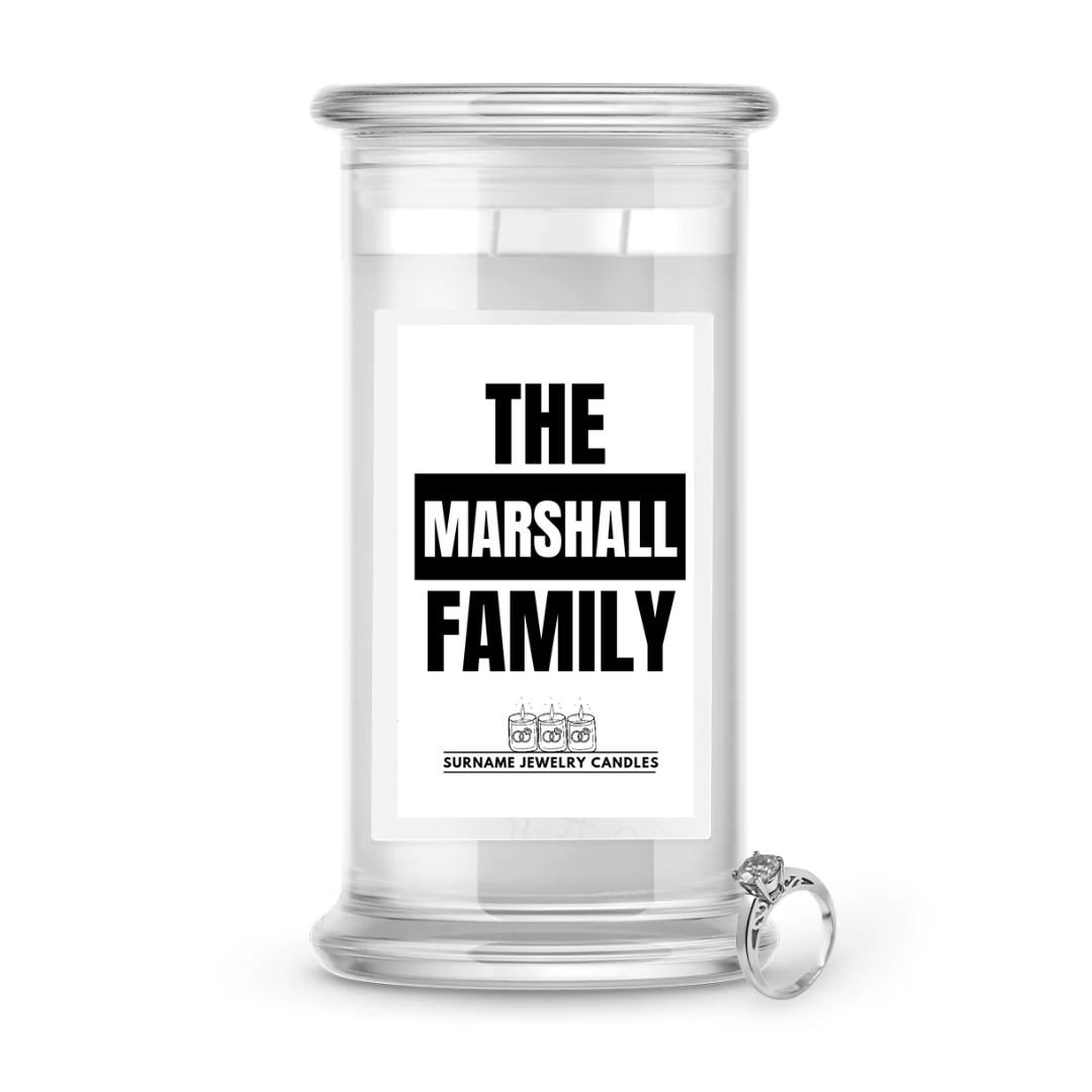 The Marshall Family | Surname Jewelry Candles