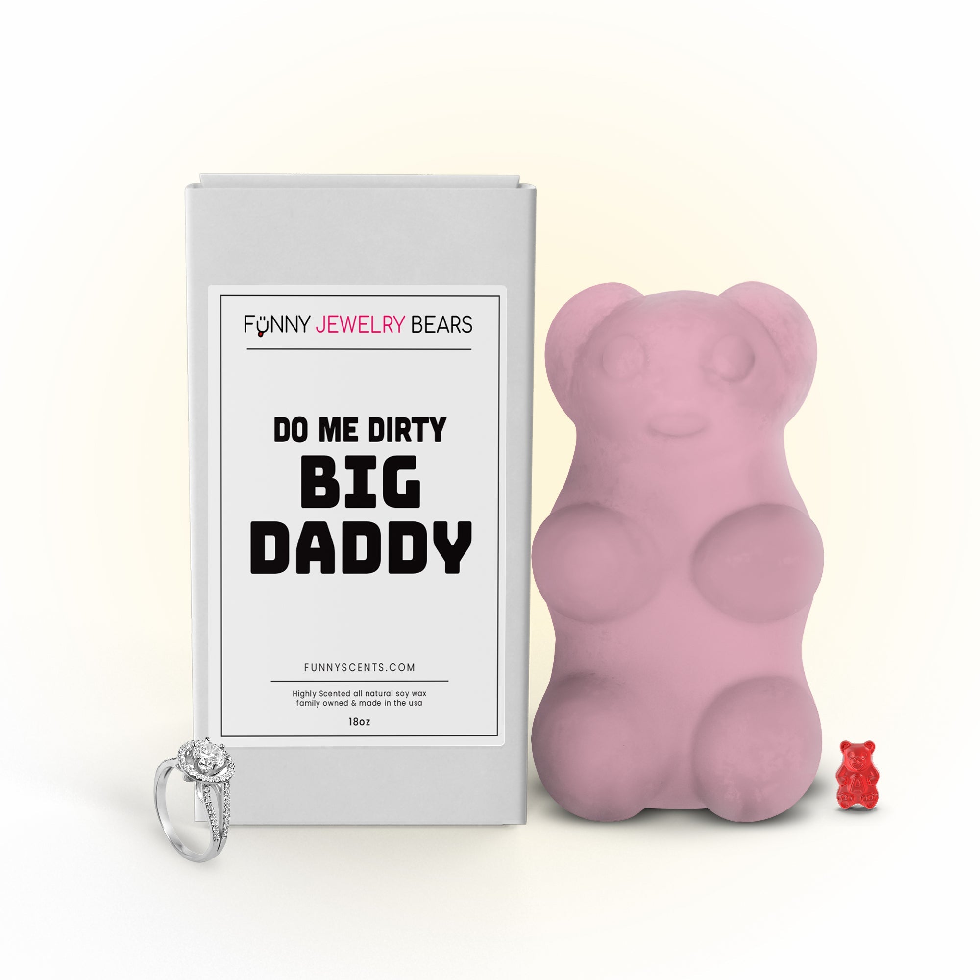 Do Me Dirty Big Daddy Funny Jewelry Bear Wax Melts