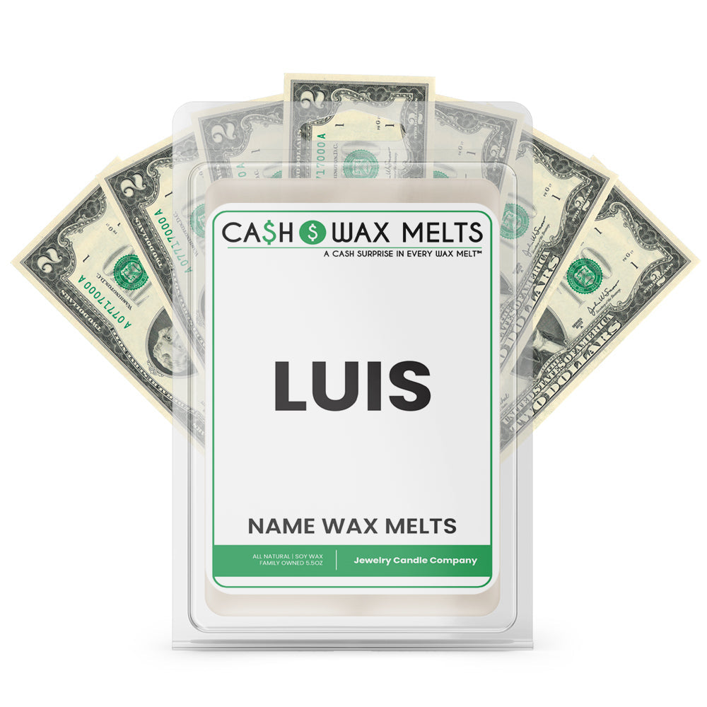 LUIS Name Cash Wax Melts