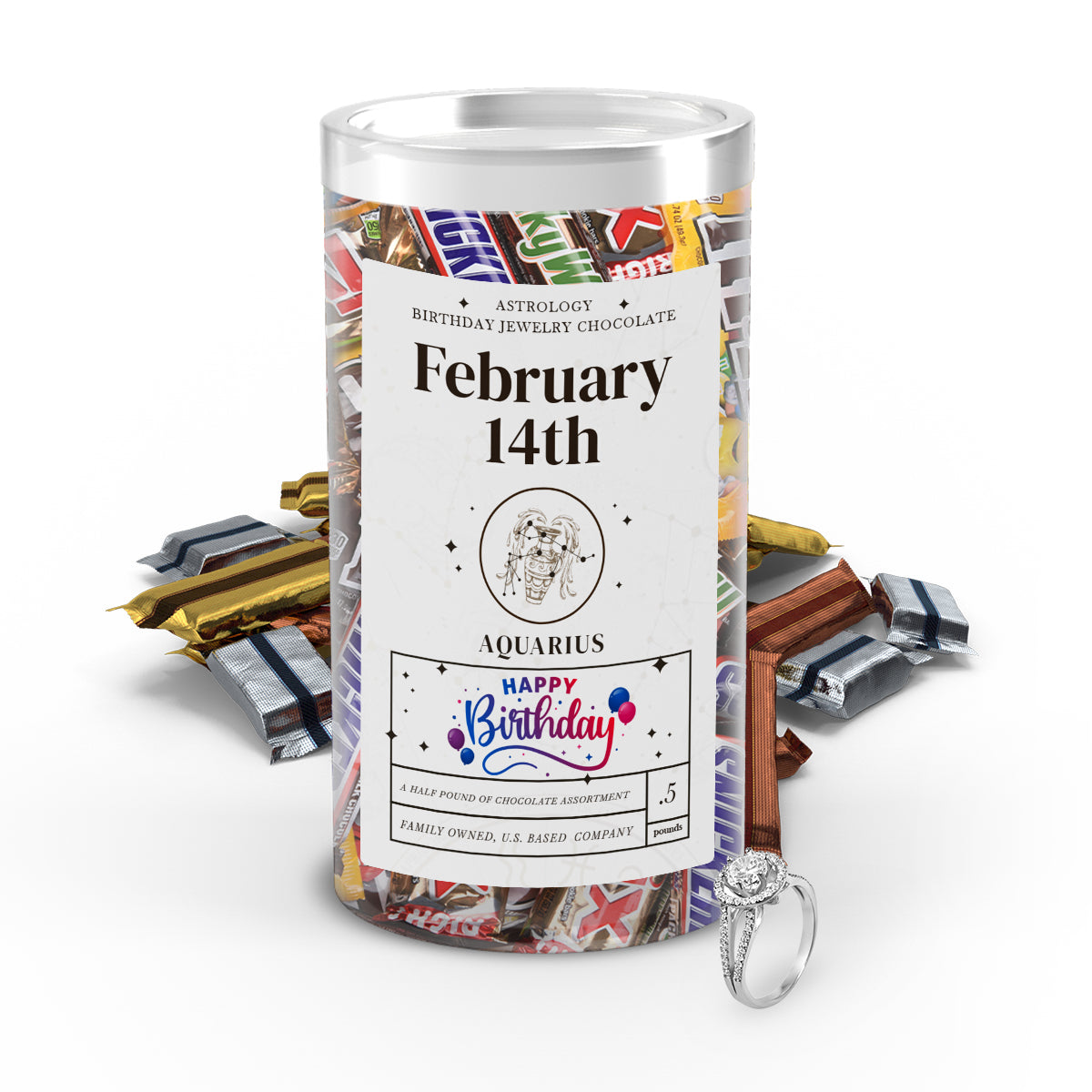 AQUARIUS | ASTROLOGY BIRTHDAY JEWELRY CHOCOLATE