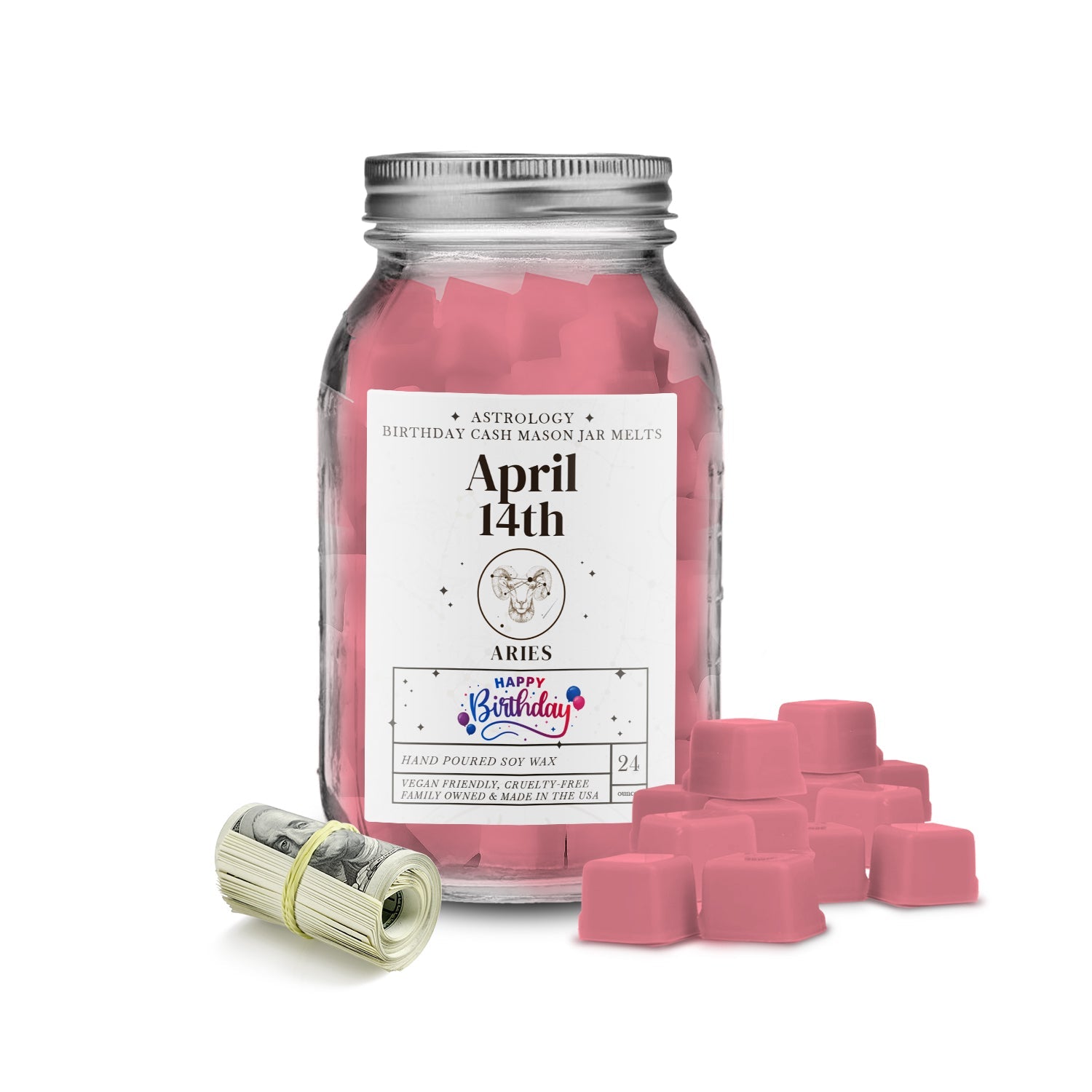ARIES | ASTROLOGY BIRTHDAY CASH MASON JAR MELTS
