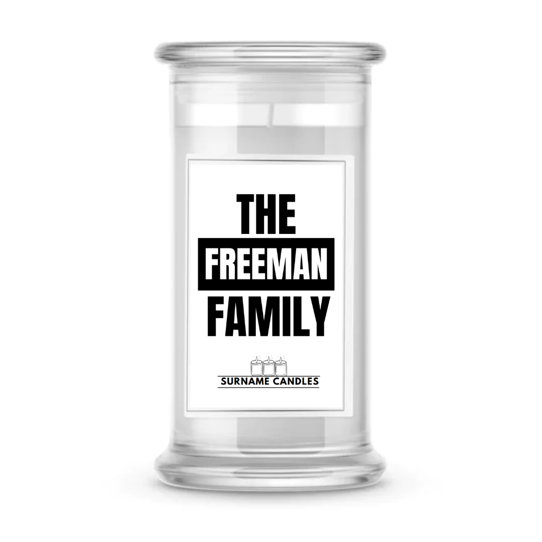The Freeman Family | Surname Candles