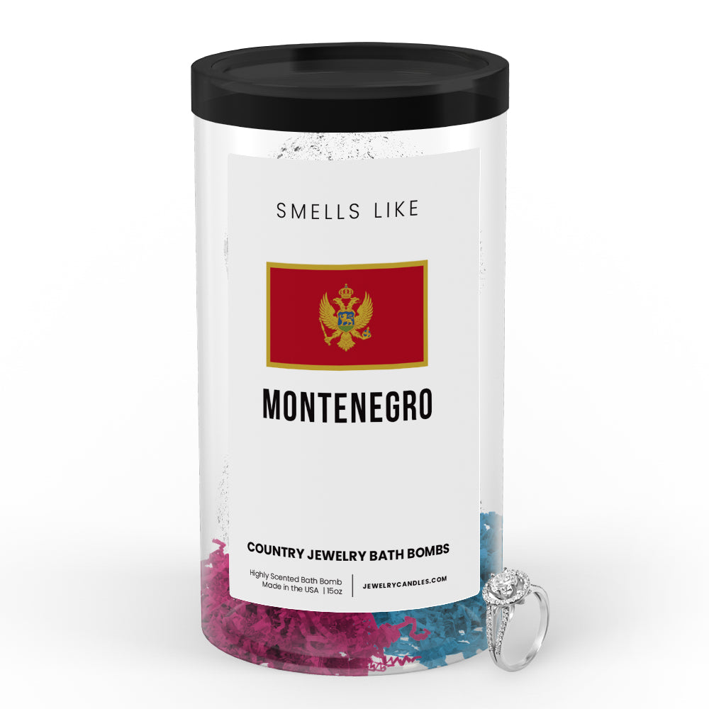 Smells Like Montenegro Country Jewelry Bath Bombs