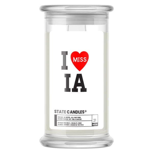 I miss IA State Candle