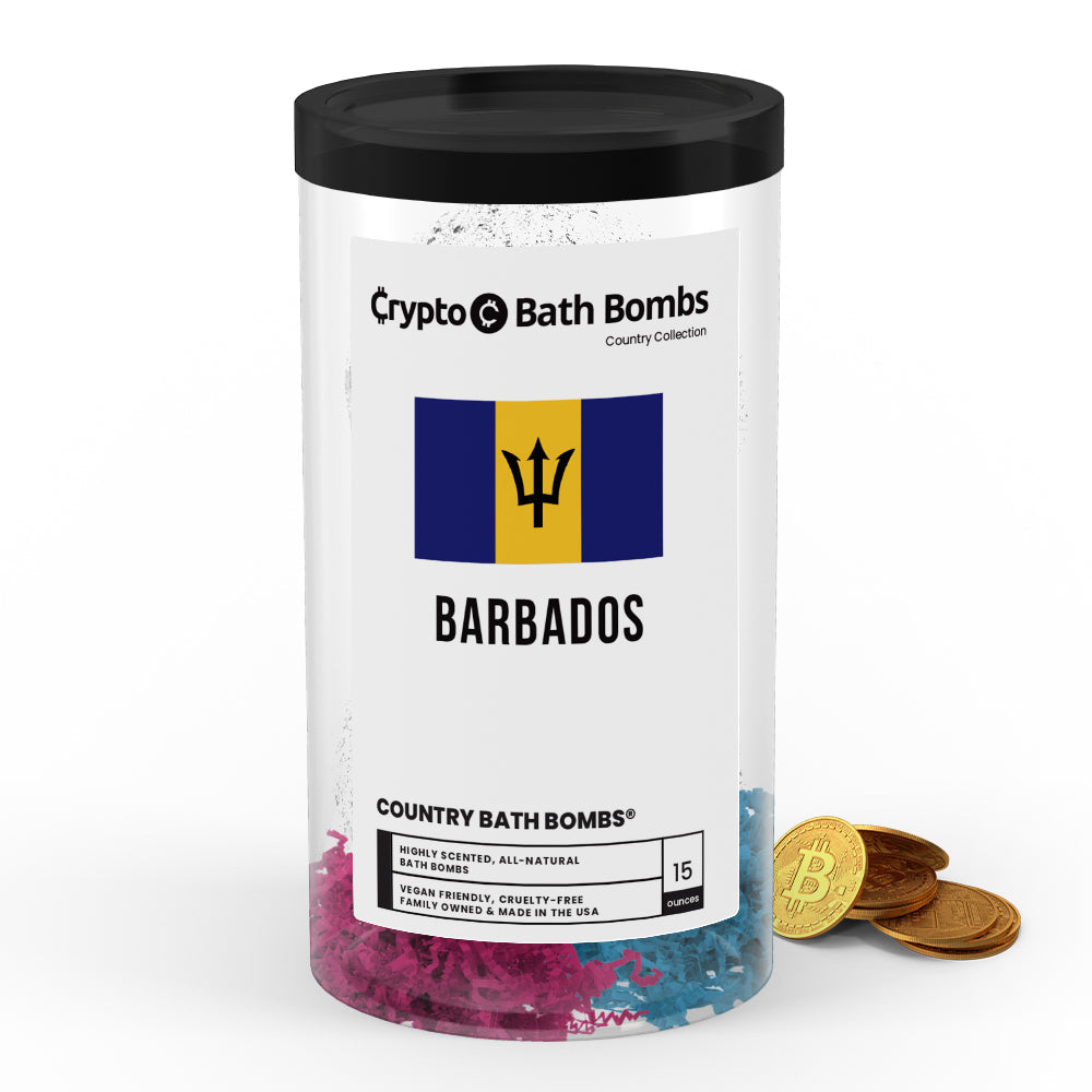 Barbados Country Crypto Bath Bombs