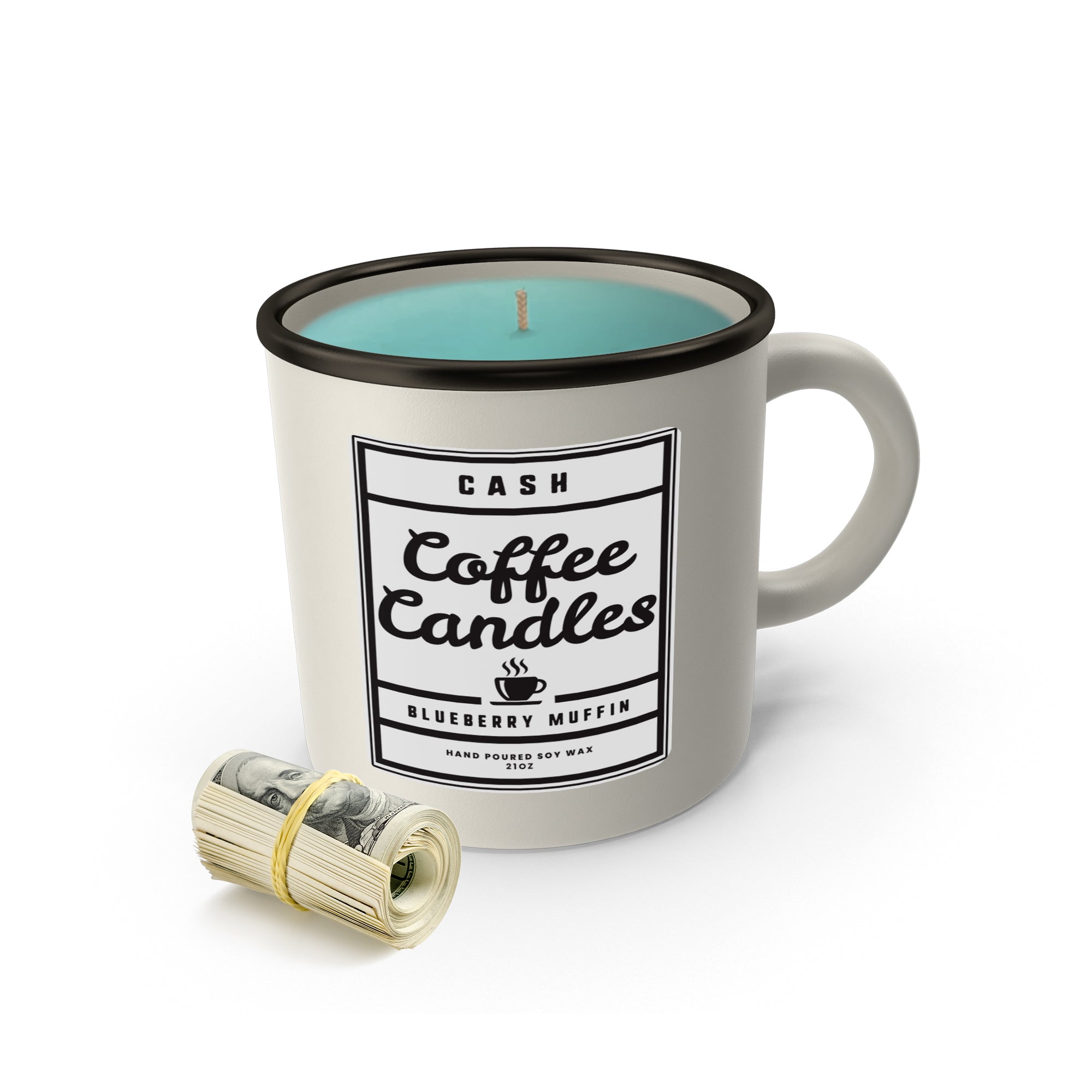 Blueberry Muffin Coffee Mug Candle