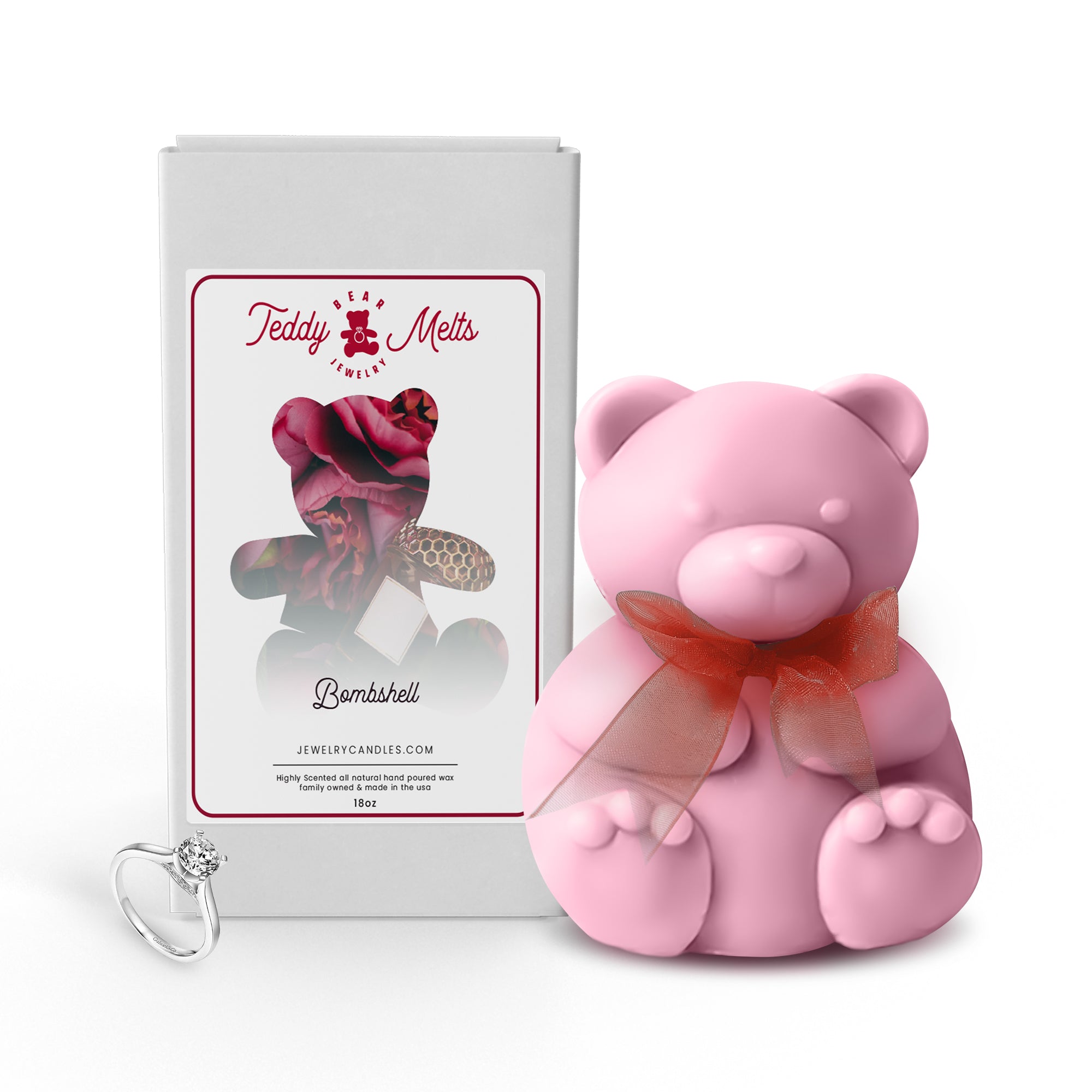 Bombshell GIANT Teddy Bear Jewelry Wax Melts