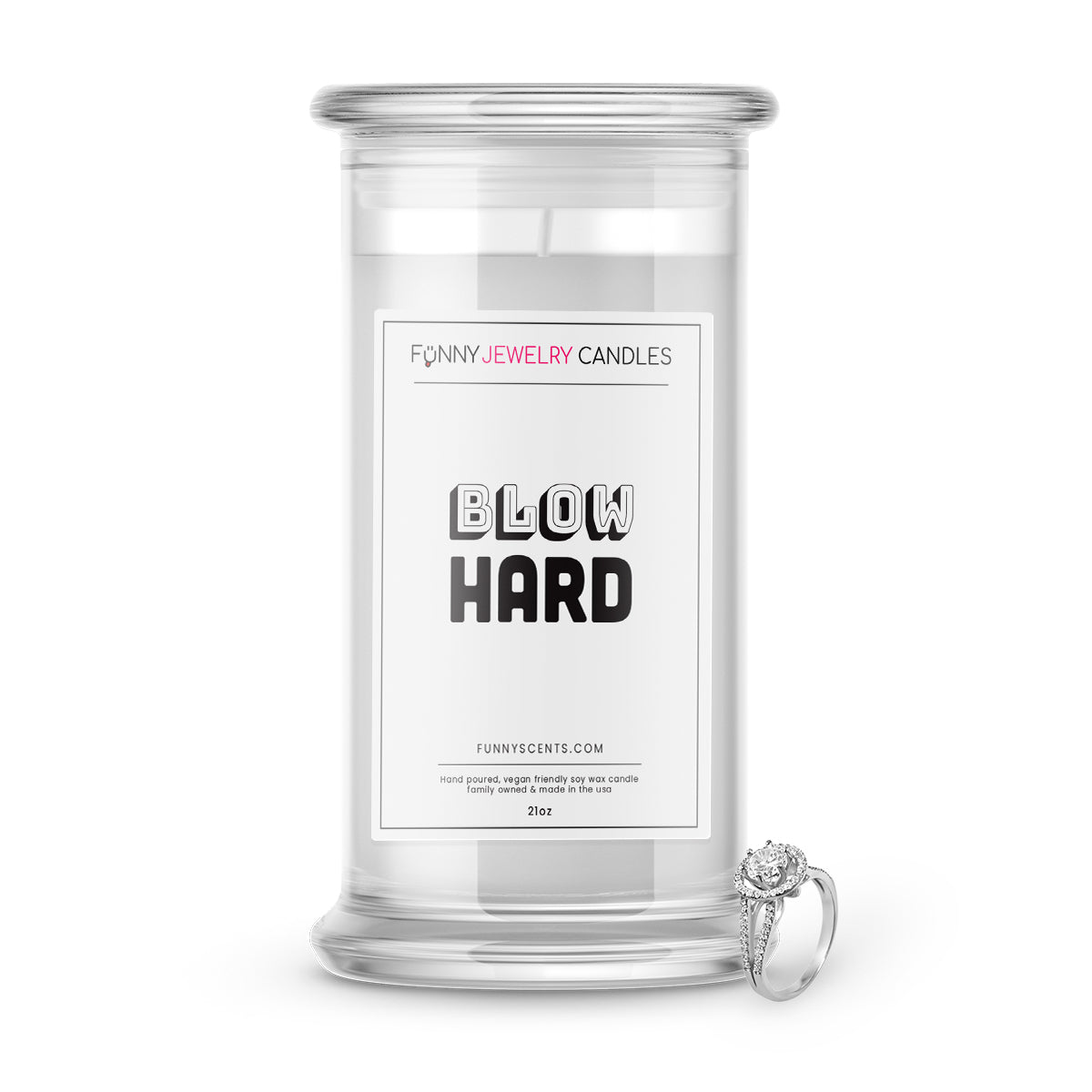 Blow Hard Jewelry Funny Candles