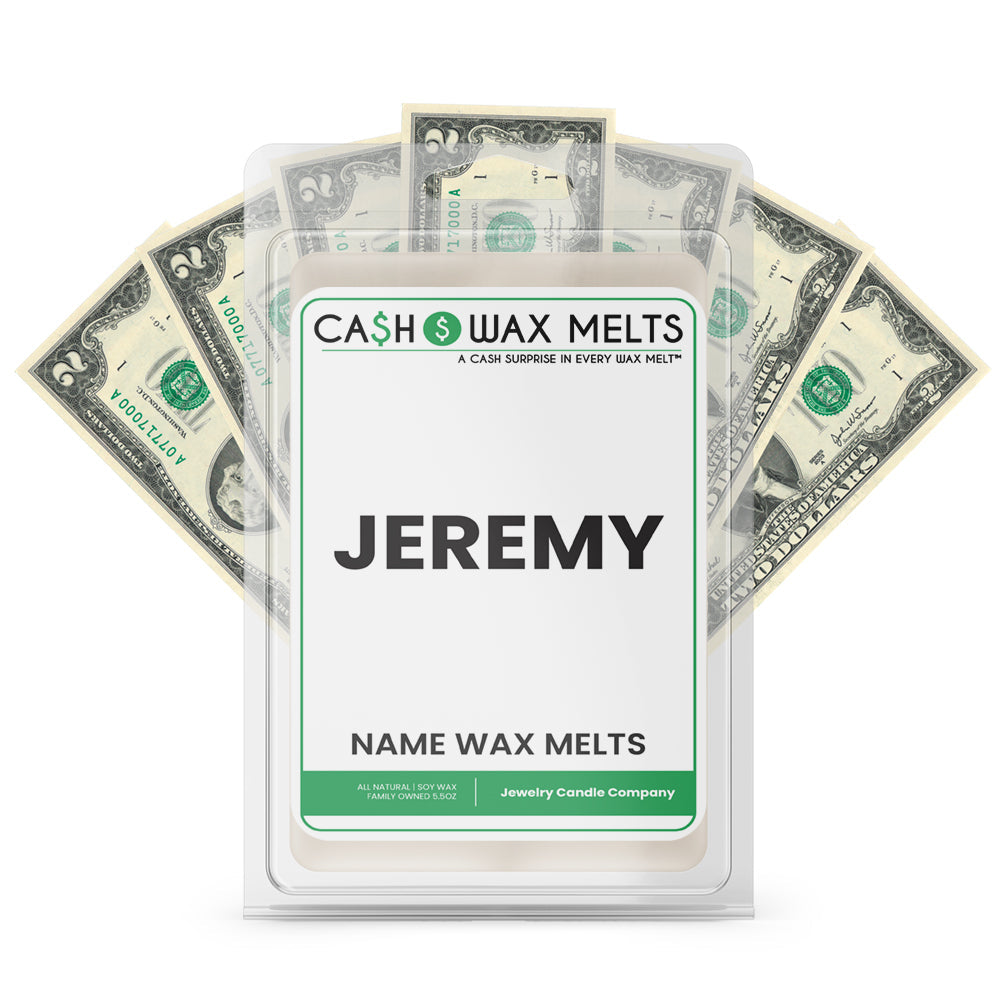 JEREMY Name Cash Wax Melts