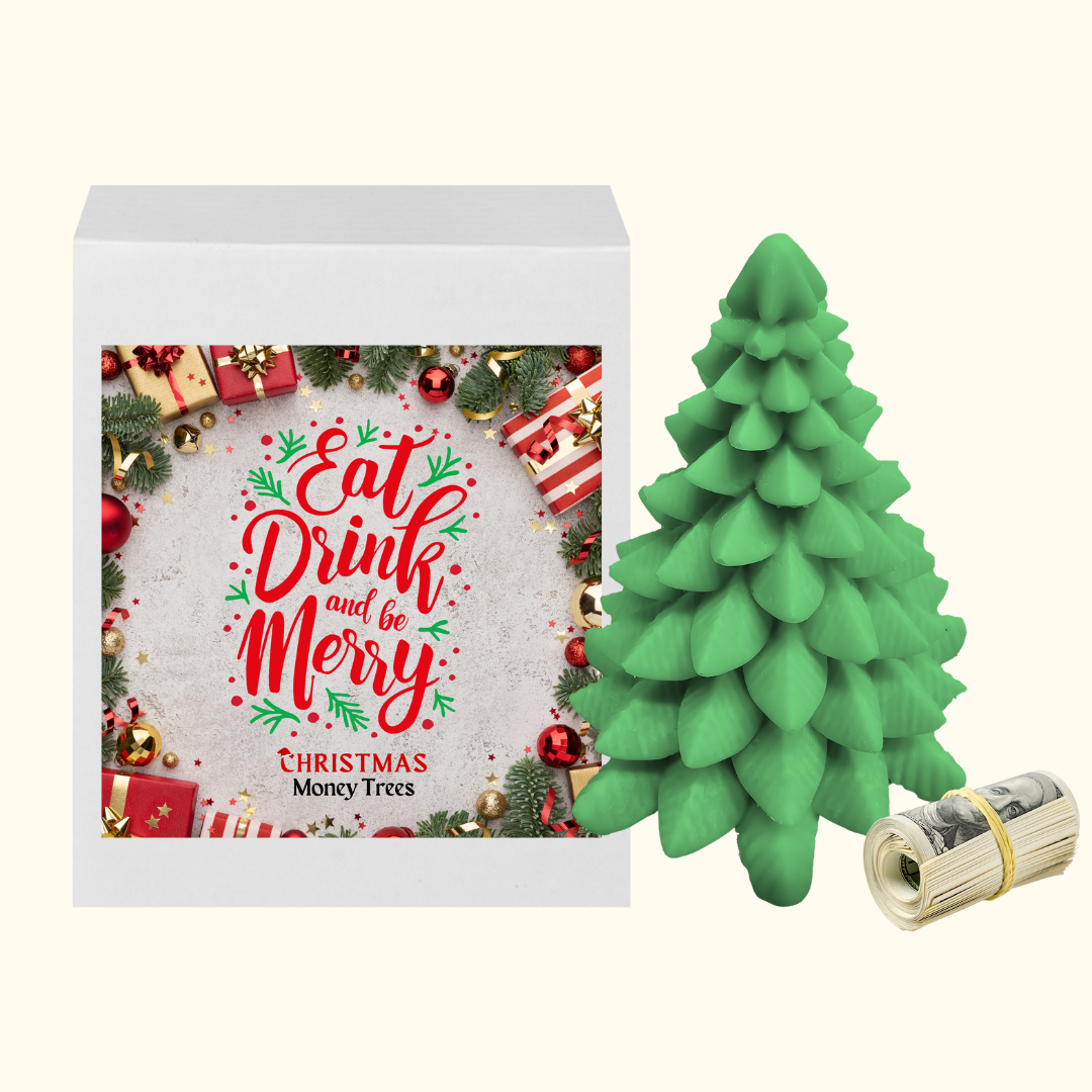 Eat Drink and be Merry | Christmas Cash Tree