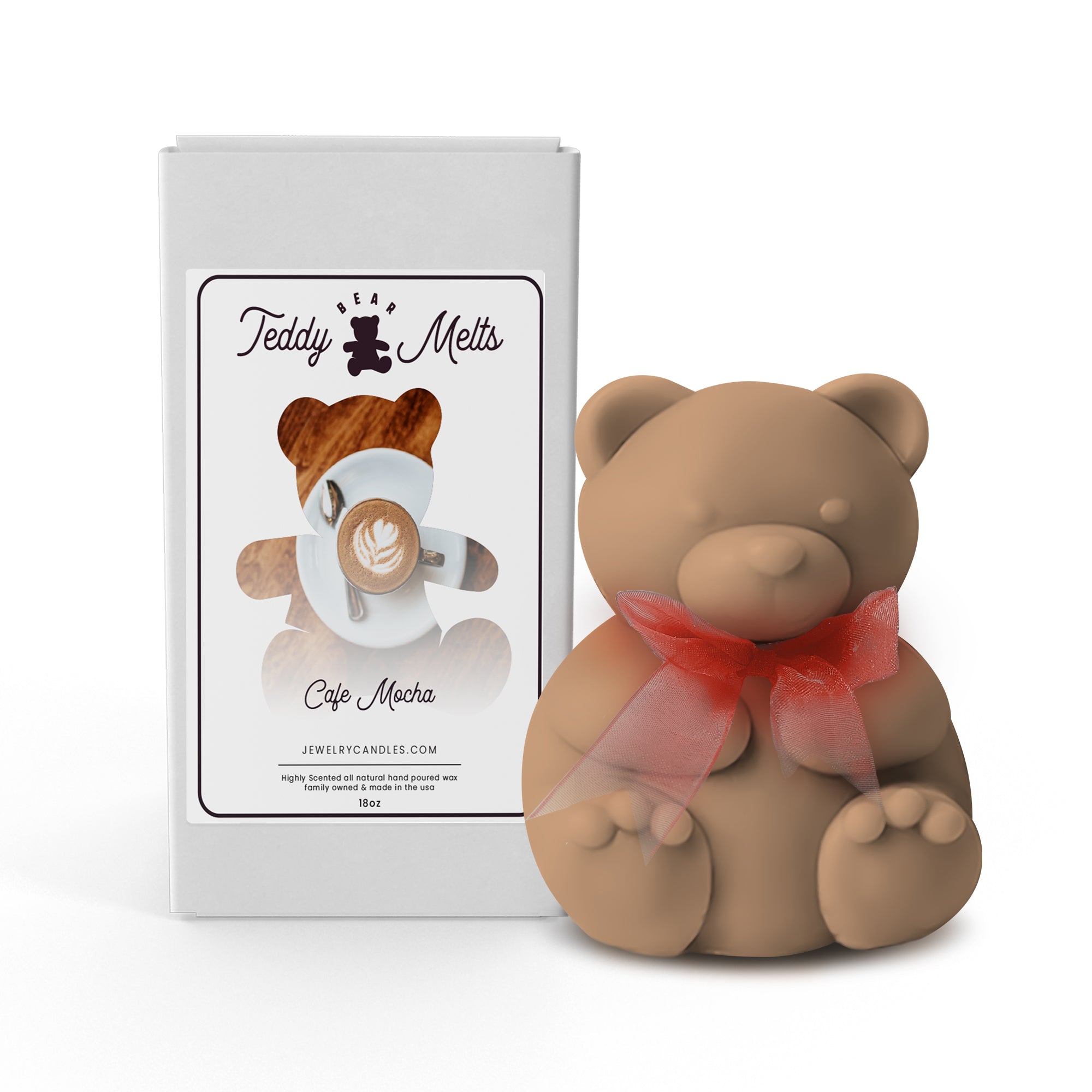 Cafe Mocha GIANT Teddy Bear Wax Melts