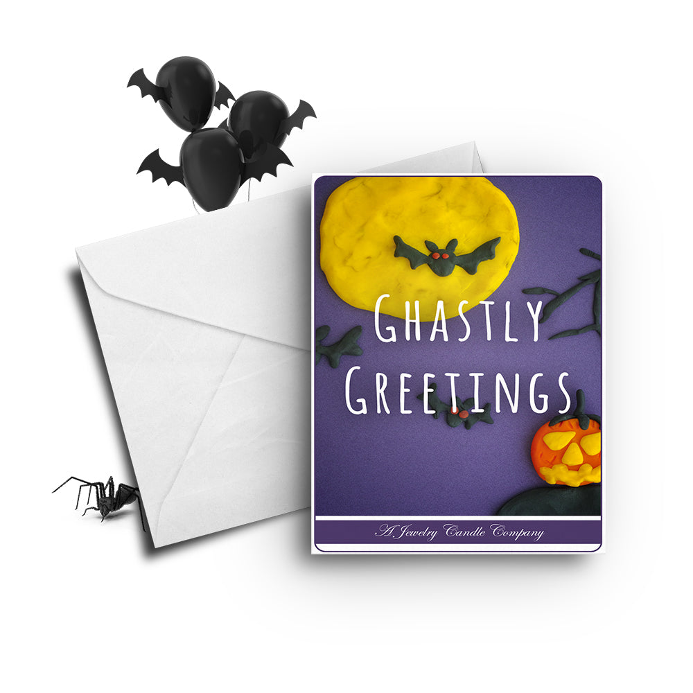 Ghastly greetings Greetings Card