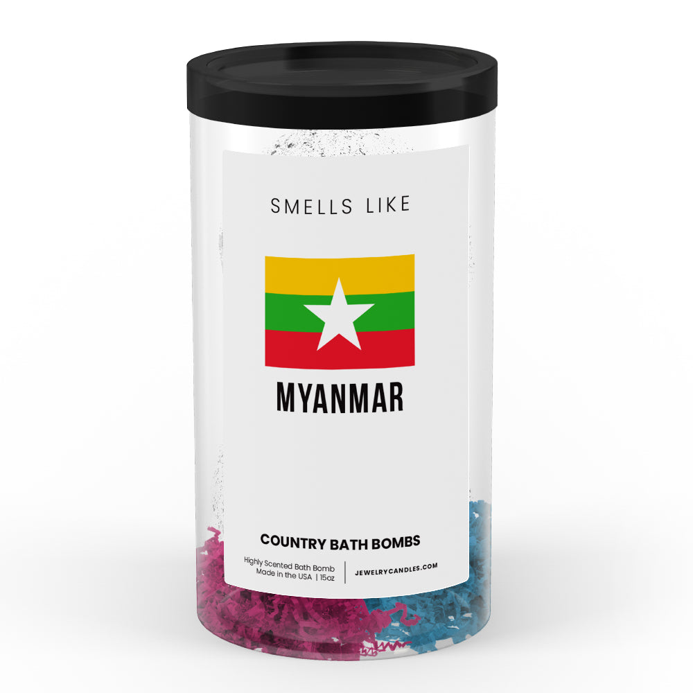 Smells Like Myanmar Country Bath Bombs