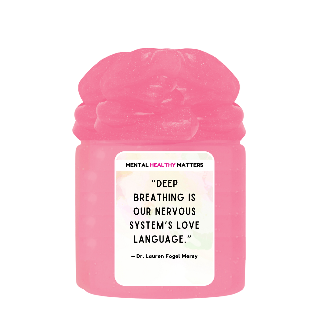 DEEP BREATHING IS OUR NERVOUSE SYSTEM'S LOVE LANGUAGE | MENTAL HEALTH SLIMES
