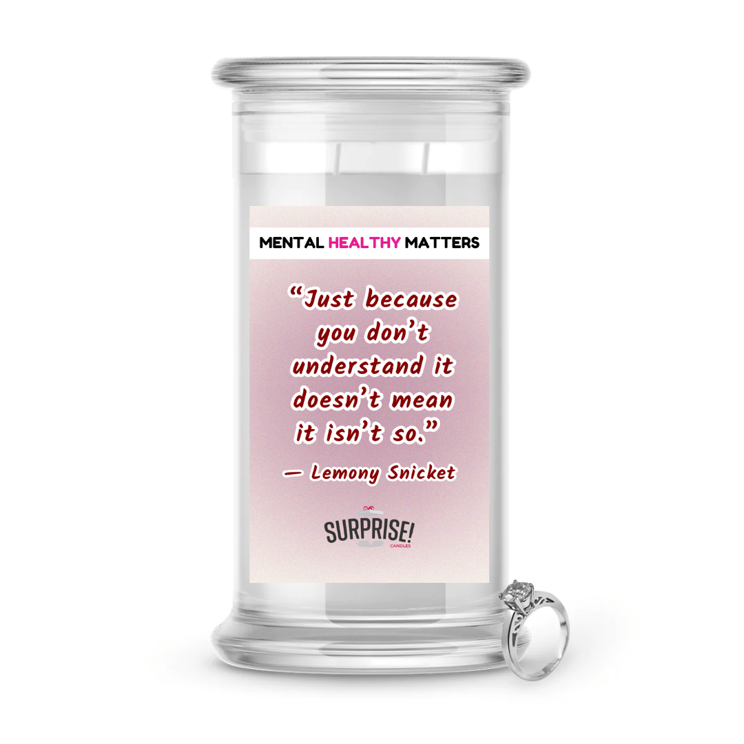 JUST BECAUSE NO ONE ELSE CAN HEAL OR DO YOUR INNER WORK FOR YOU DOESN'T MEAN YOU CAN, SHOULD, OR NEED TO DO IT ALONE | MENTAL HEALTH JEWELRY CANDLES