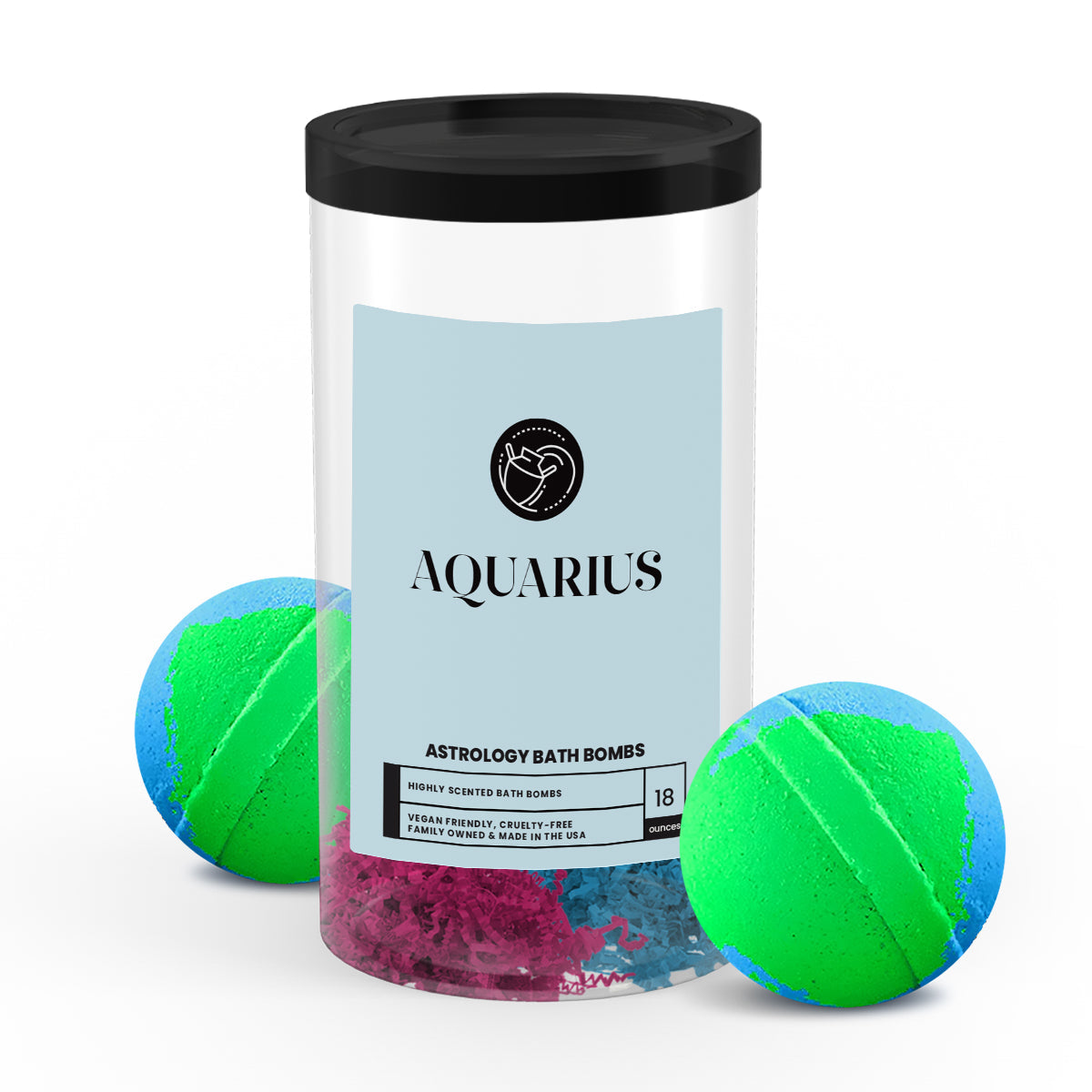 Aquarius Astrology Bath Bombs