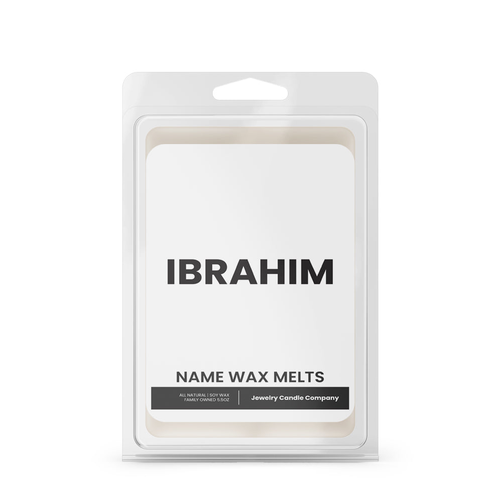IBRAHIM Name Wax Melts
