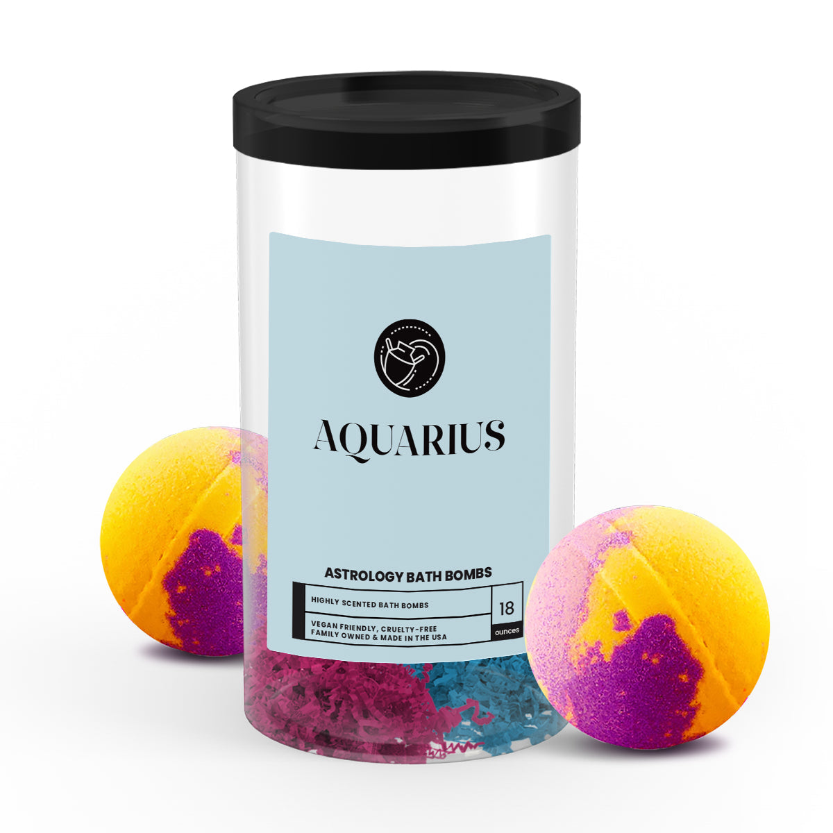 Aquarius Astrology Bath Bombs