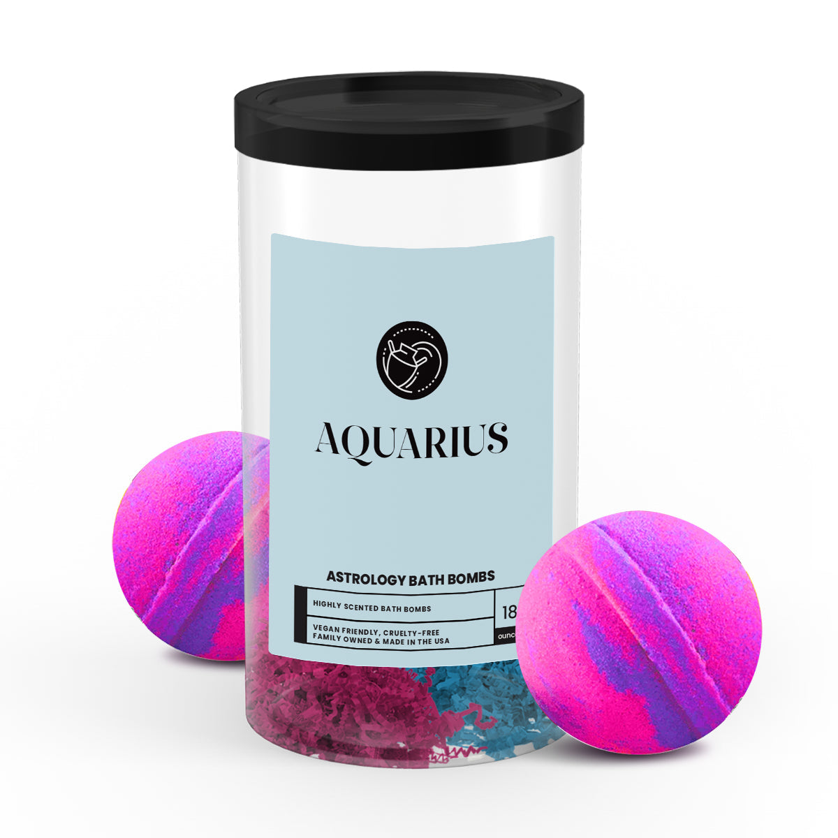 Aquarius Astrology Bath Bombs