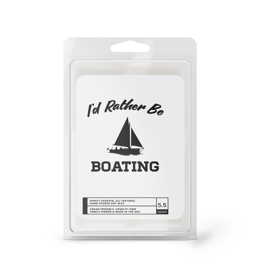I'd rather be Boating Wax Melts