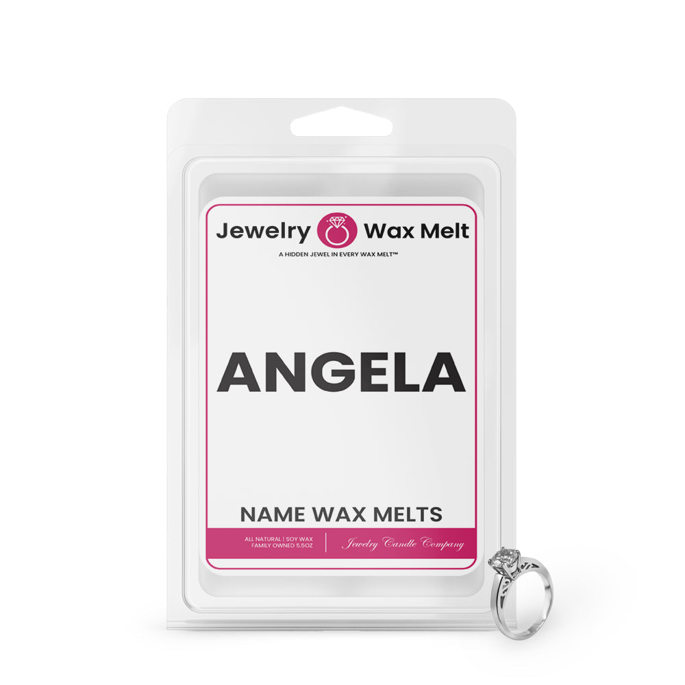 ANGELA Name Jewelry Wax Melts