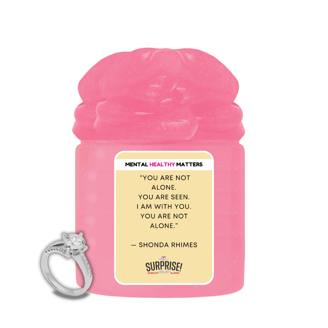 YOU DON'T HAVE TO CONTROL YOUR THOUGHTS. YOU JUST HAVE TO STOP LETTING THEM CONTROL YOU - DAN MILLMAN | MENTAL HEALTH JEWELRY SLIMES