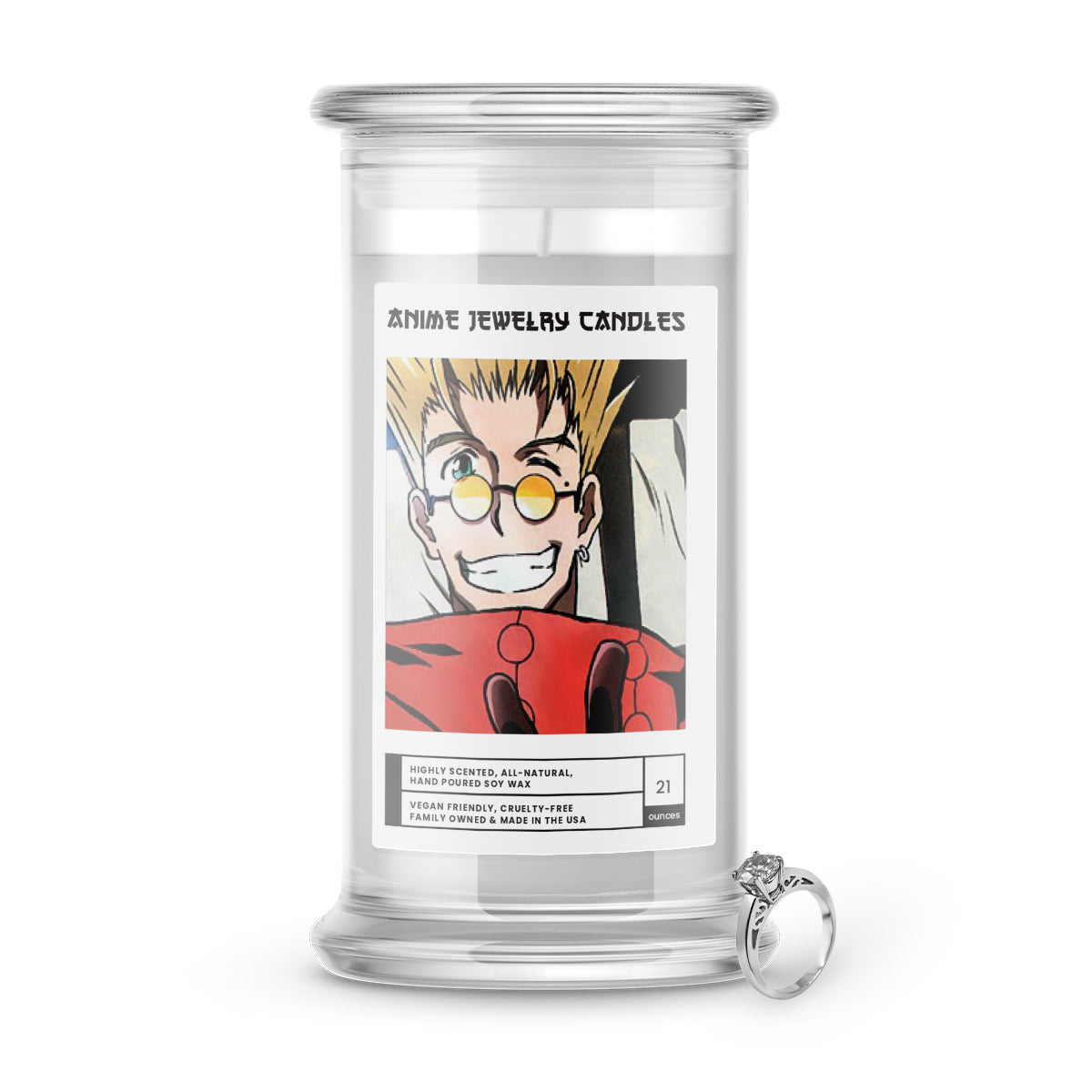 Vash the Stampede | Anime Jewelry Candles