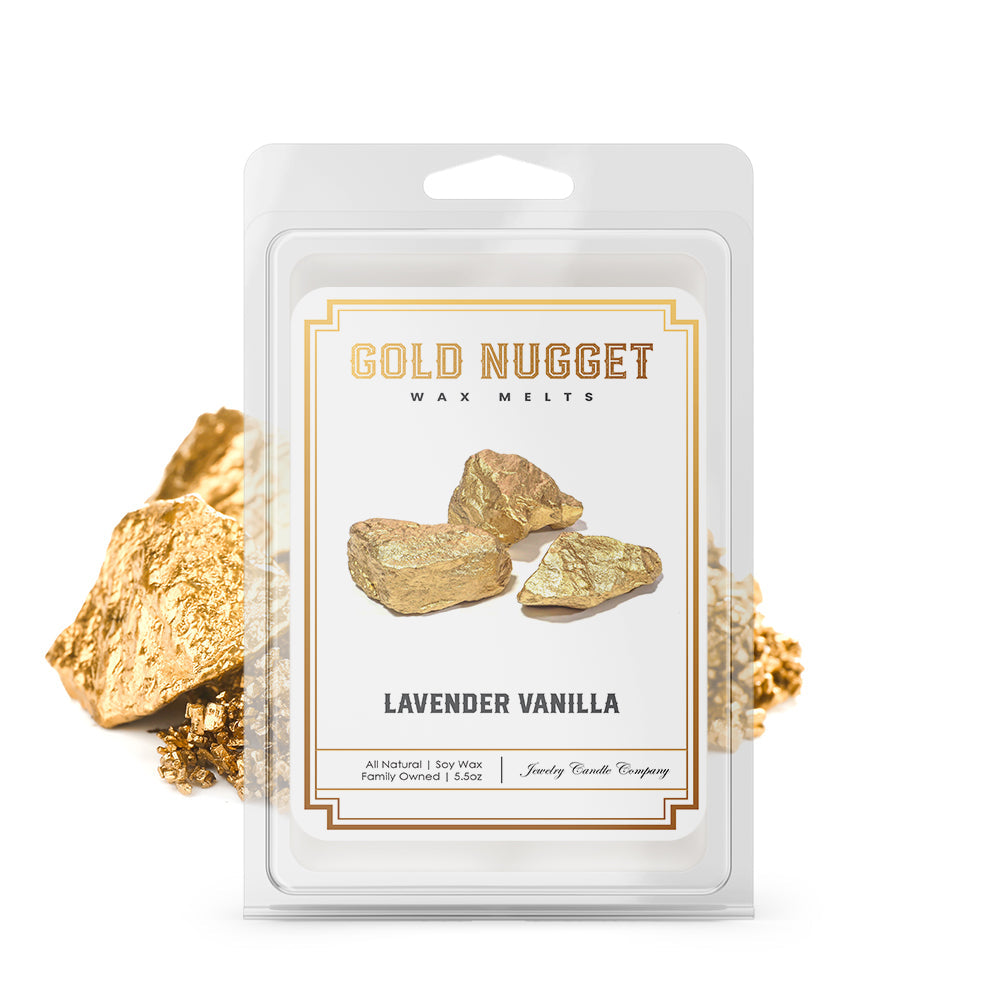 Lavender Vanilla Gold Nugget Wax Melts