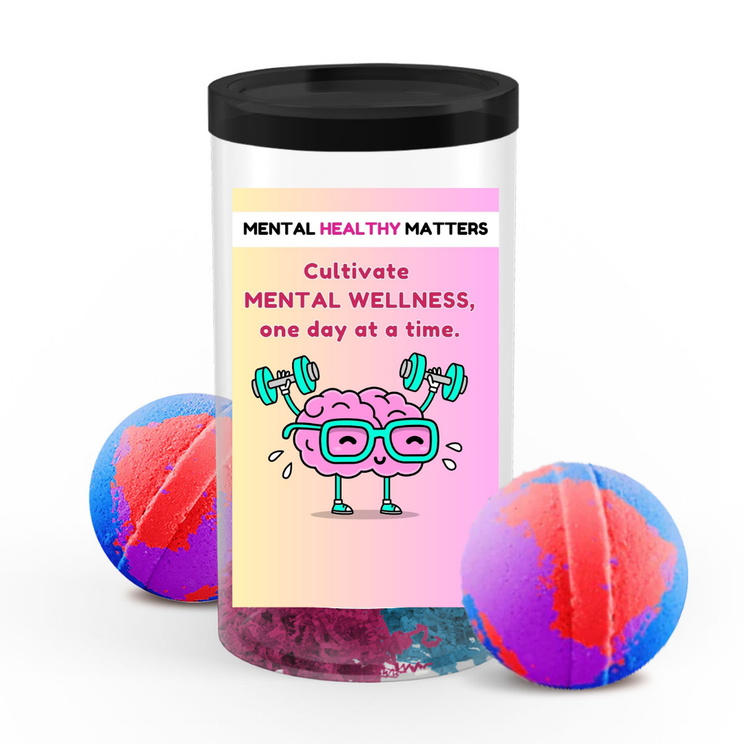 CULTIVATE MENTAL WELLNESS, ONE DAY AT A TIME | MENTAL HEALTH BATH BOMBS
