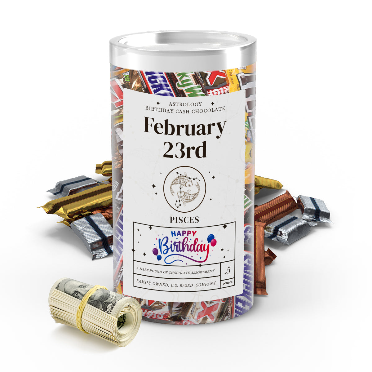 PISCES | ASTROLOGY BIRTHDAY CASH CHOCOLATE