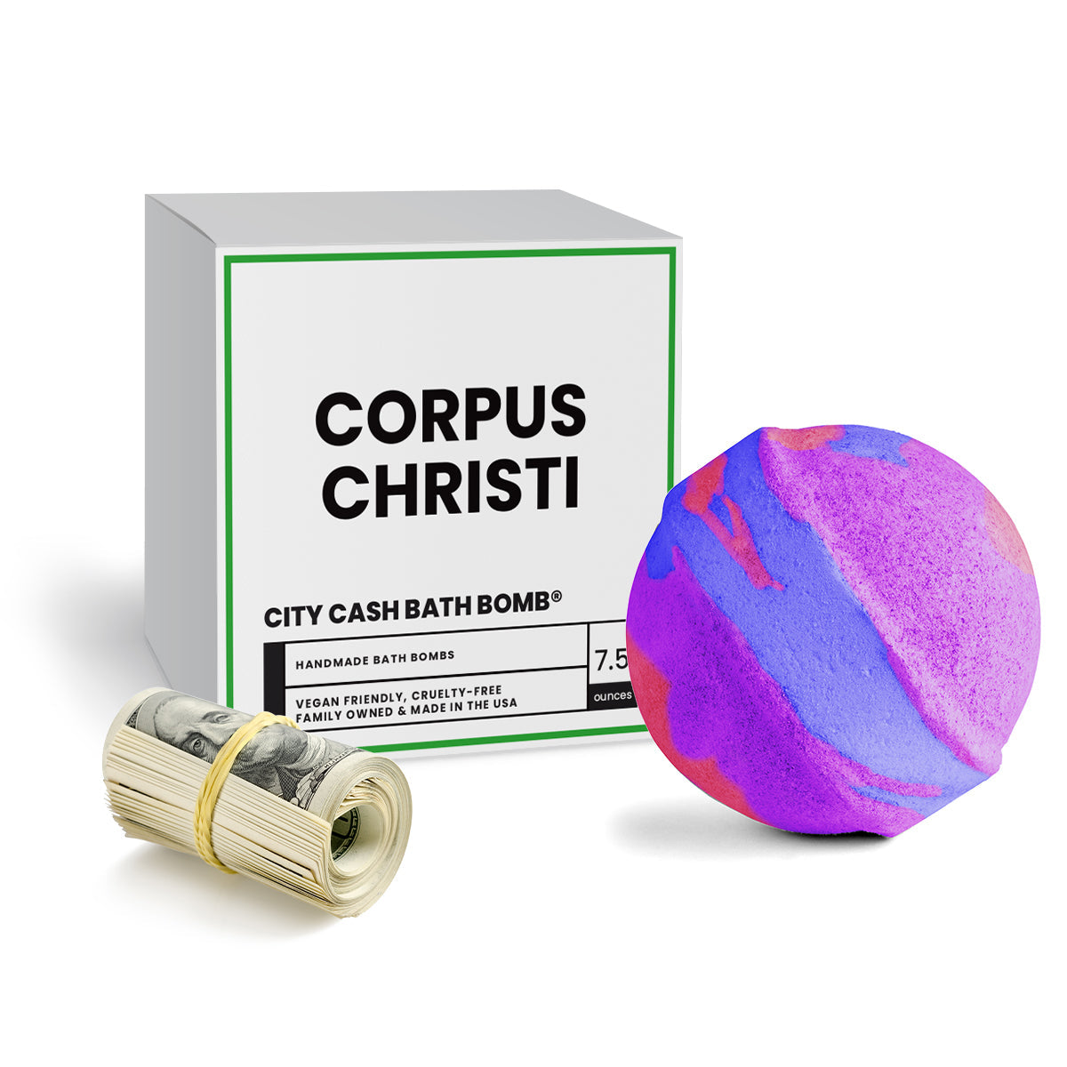 Corpus Christi City Cash Bath Bomb