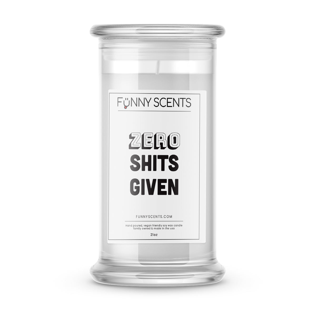 Zero Shits Given Funny Candles