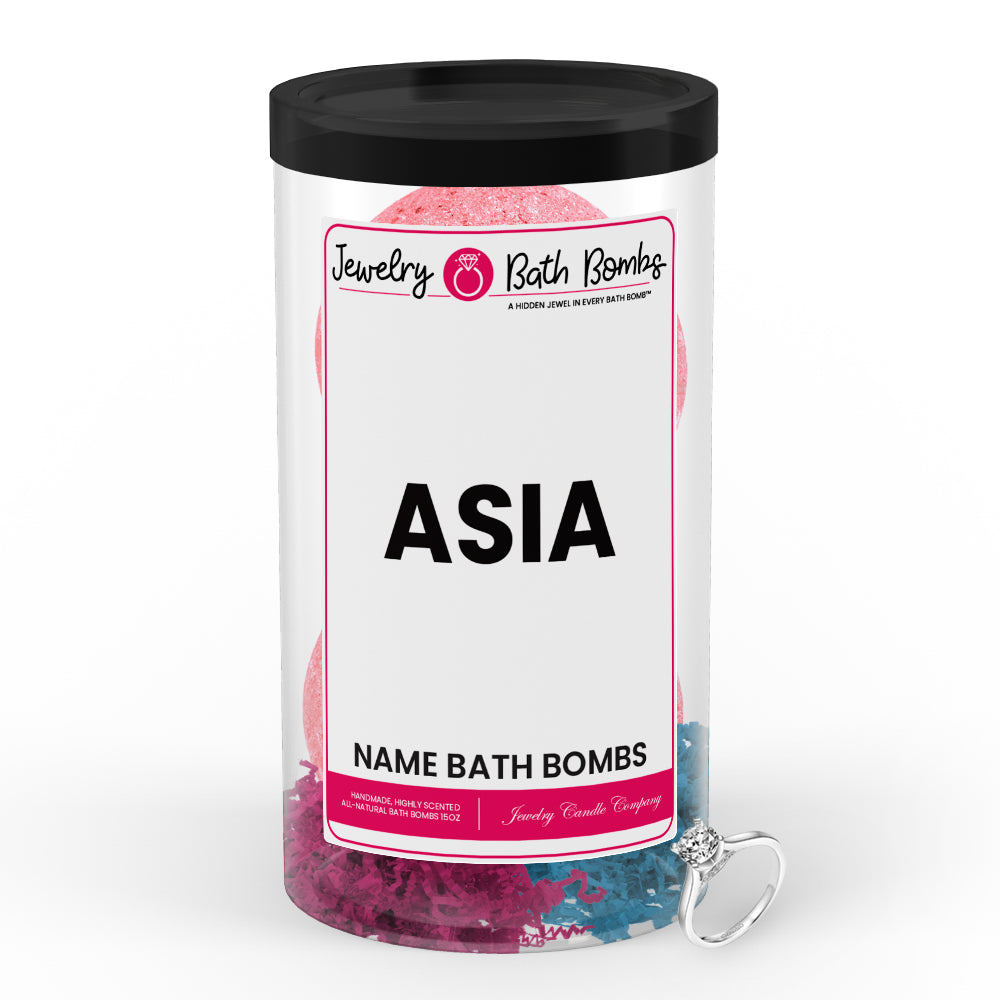 ASIA Name Jewelry Bath Bomb Tube
