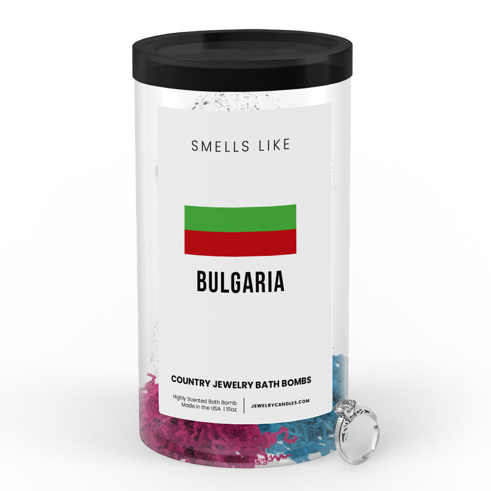 Smells Like Bulgaria Country Jewelry Bath Bombs