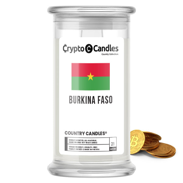 Burkina Faso Country Crypto Candles