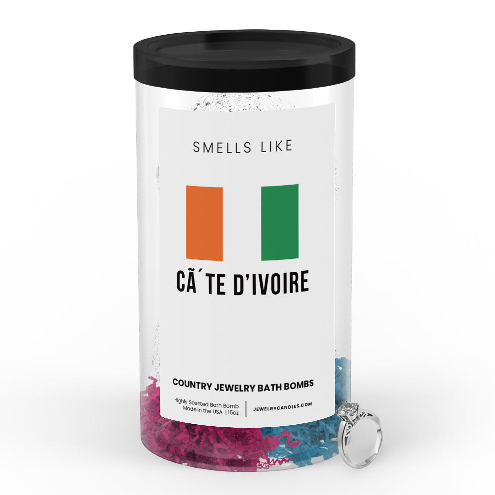 Smells Like Ca te D'ivoire Country Jewelry Bath Bombs