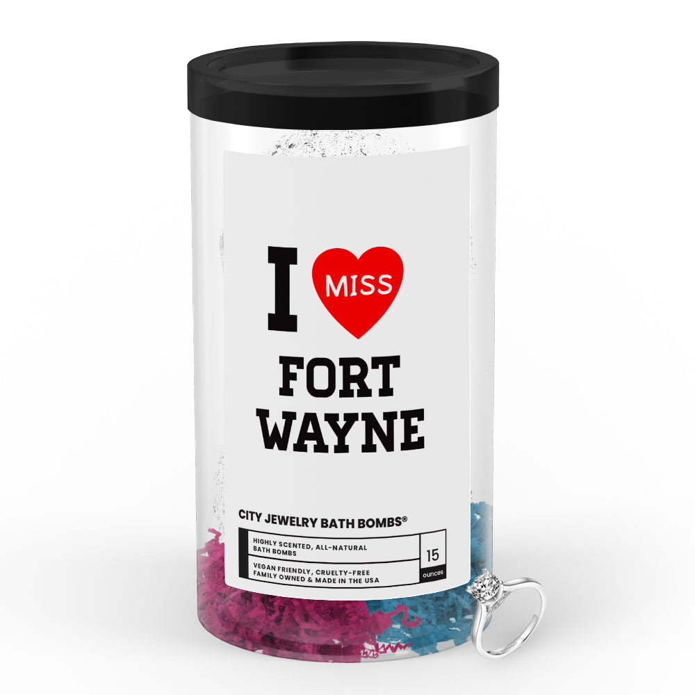 I miss Fort Wayne City Jewelry Bath Bombs