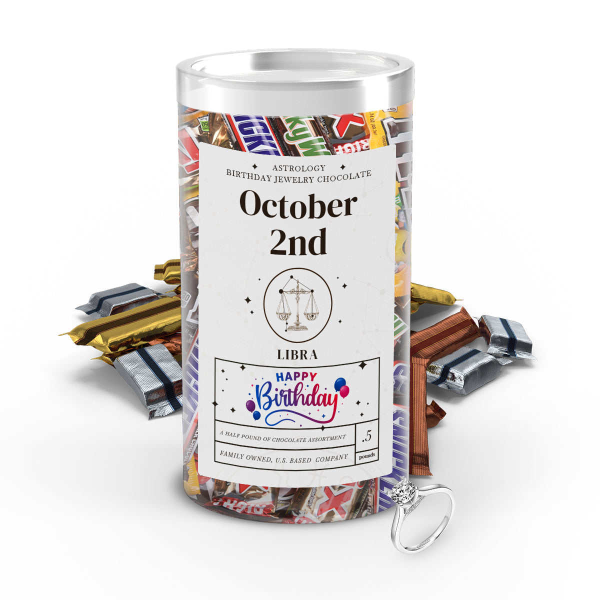 LIBRA | ASTROLOGY BIRTHDAY JEWELRY CHOCOLATE