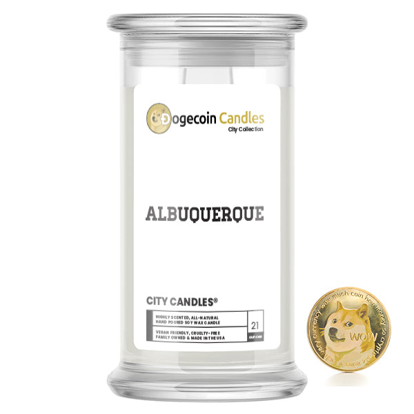 Albuquerque City DogeCoin Candles