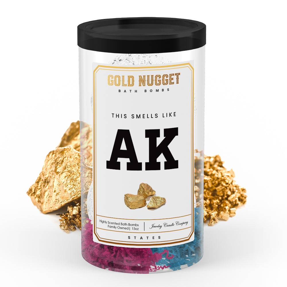 This Smells Like AK State Gold Nugget Bath Bombs