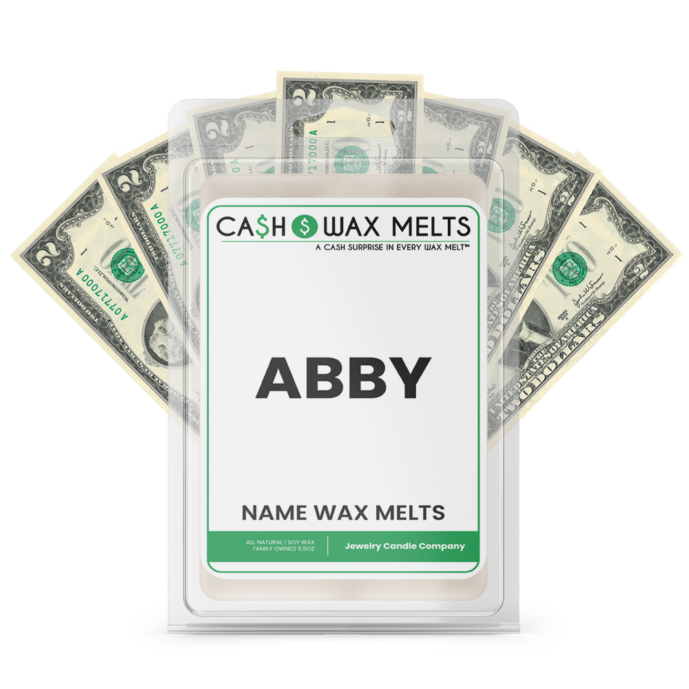 ABBY Name Cash Wax Melts